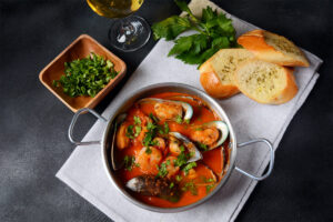 französische suppe bouillabaisse