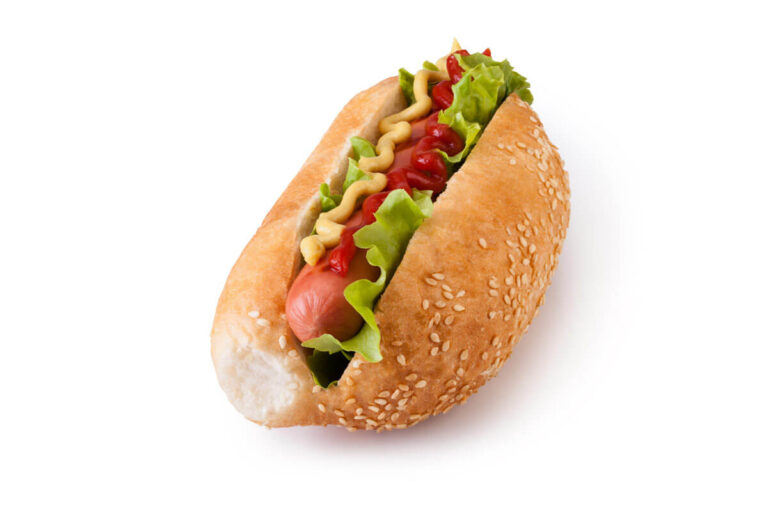 Hot-Dog in der Heißluftfritteuse schnell und einfach zubereiten