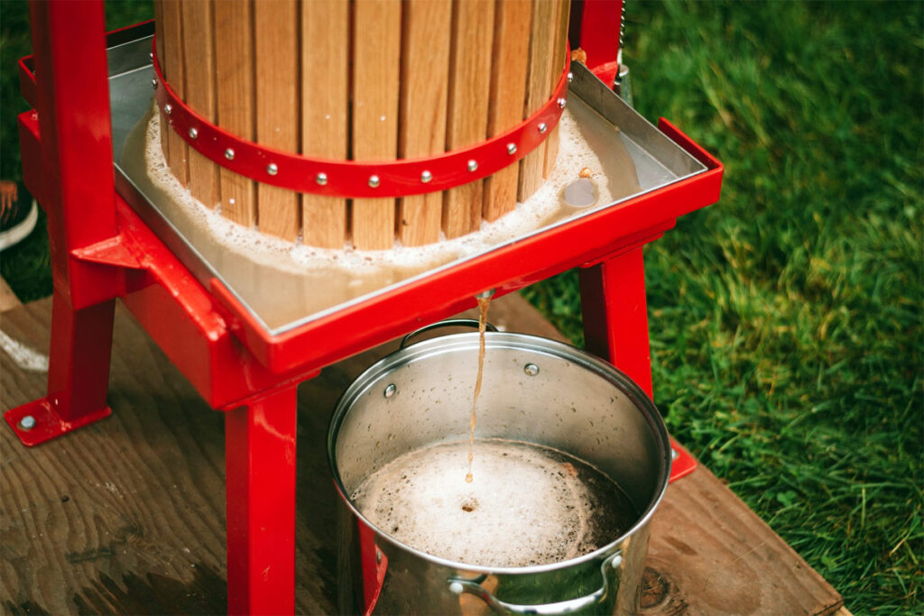 Apfelwein Presse