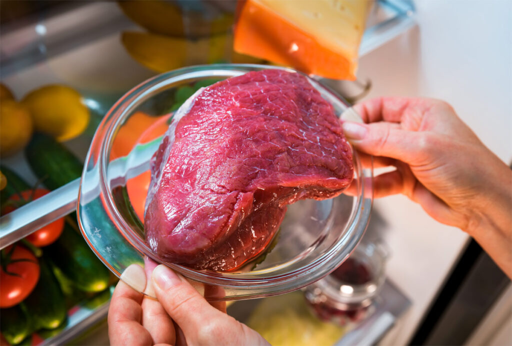 Wie lange hält sich Fleisch im Kühlschrank