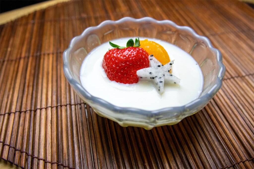 Japanischer Milchpudding