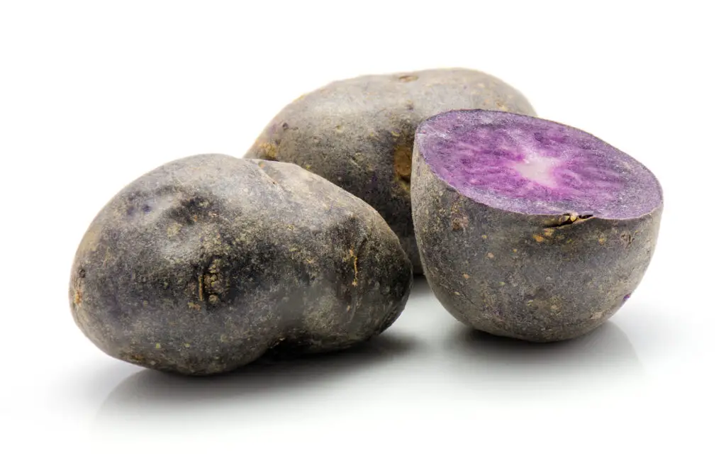 violette Kartoffeln