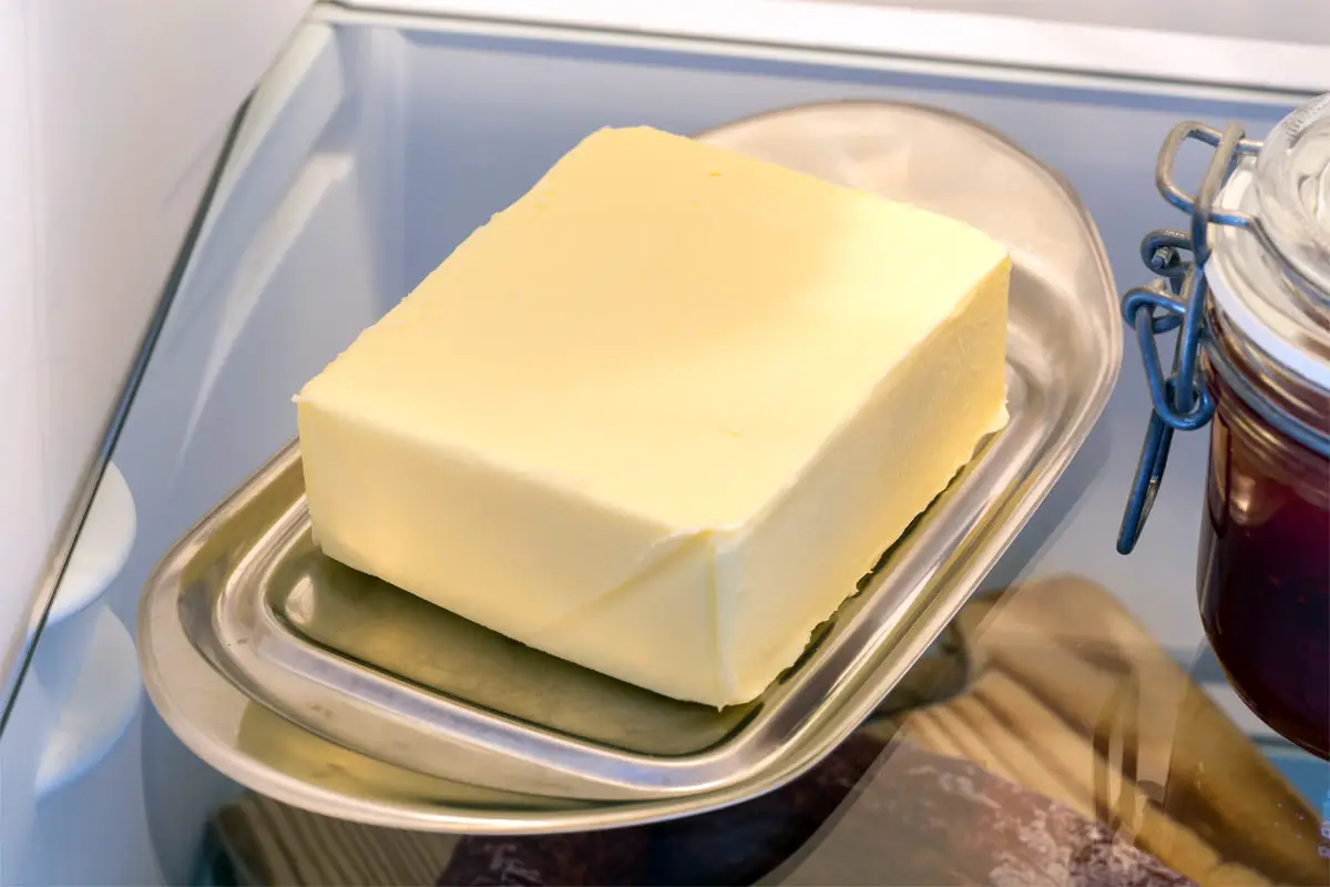 wie lange hält sich butter im kühlschrank