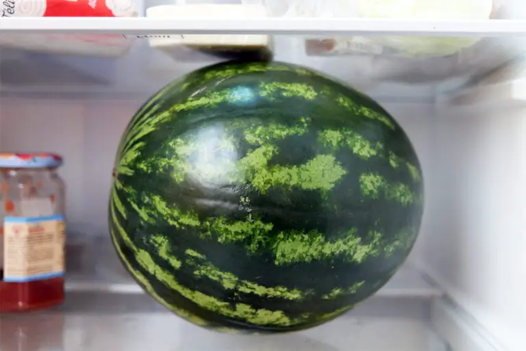 Wie lange hält sich Melone im Kühlschrank?