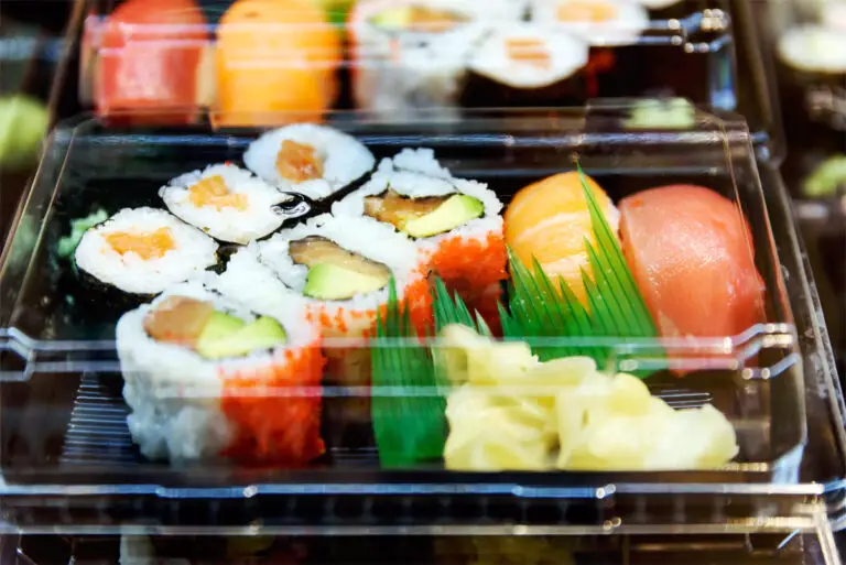 Wie lange hält sich Sushi im Kühlschrank?