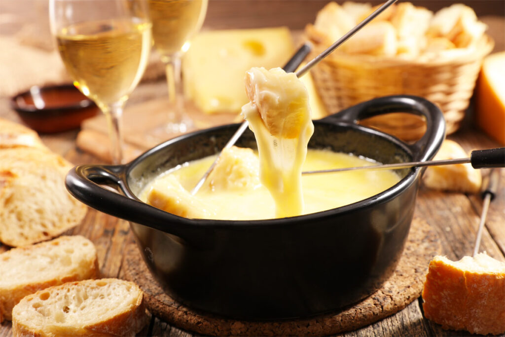 Beilagen für Fondue