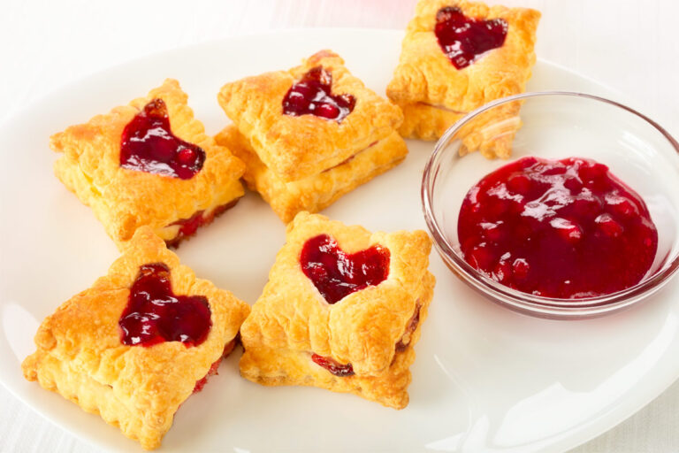 Blätterteig mit Marmelade: Einfaches und köstliches Rezept