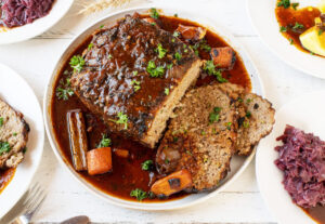 Hackbraten Beilage