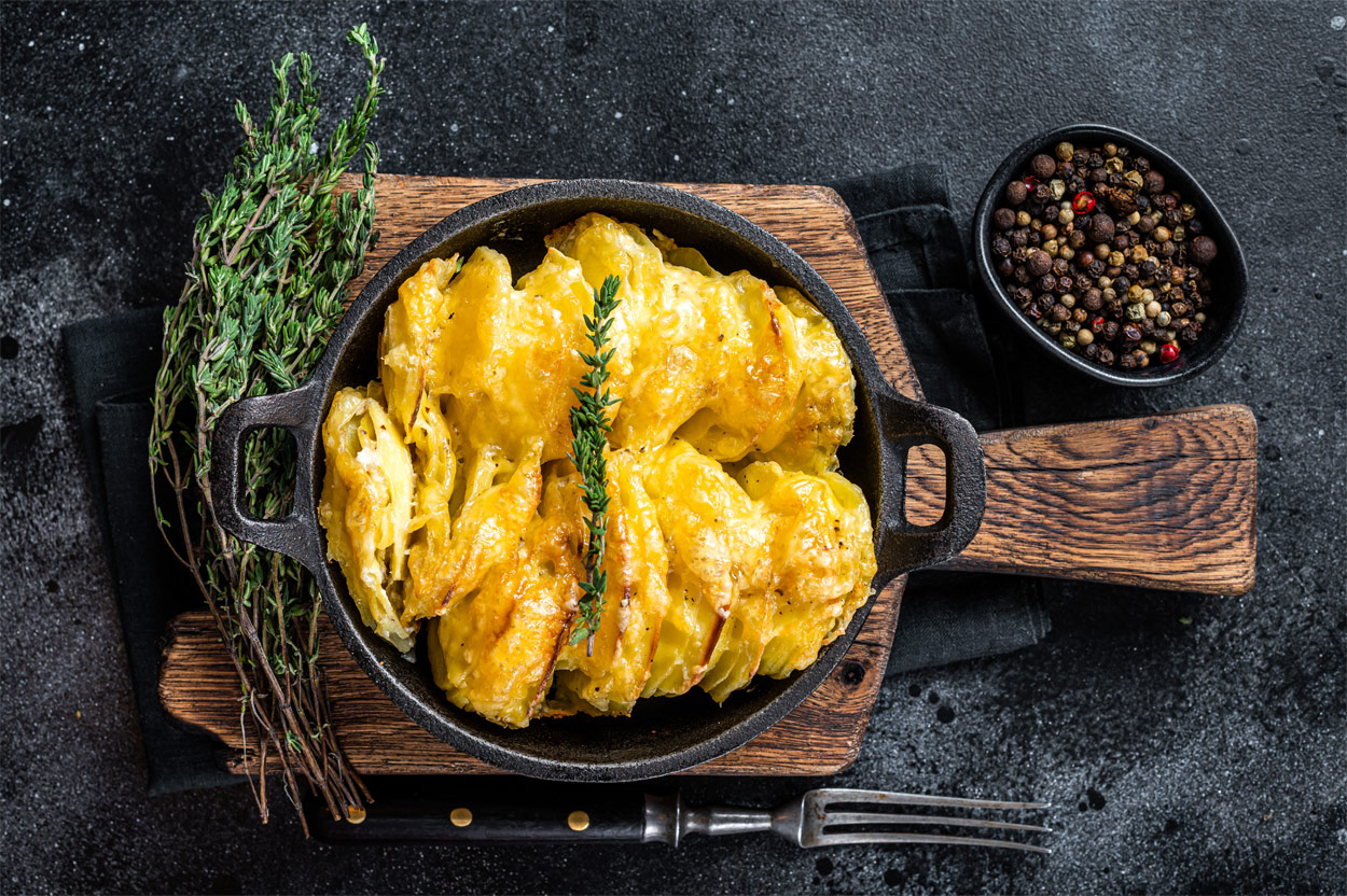 Kartoffelgratin Beilagen