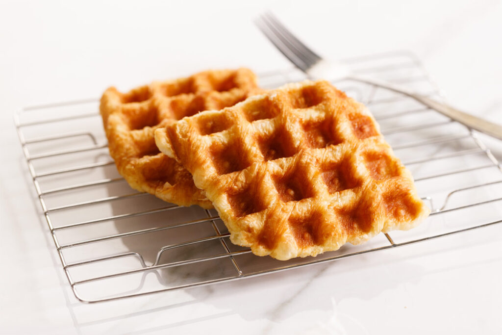 Waffeln ohne Milch Rezept