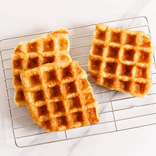 Waffeln ohne Milch Rezept