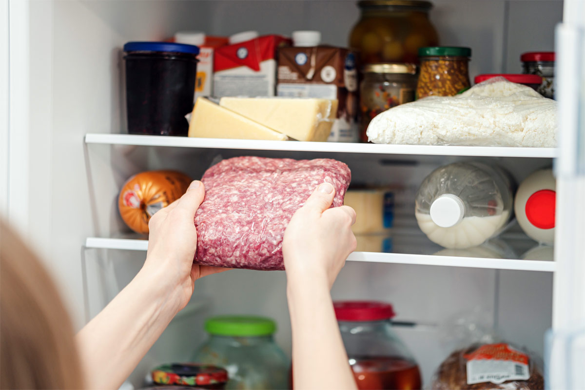 Wie lange hält Rinderhack im Kühlschrank