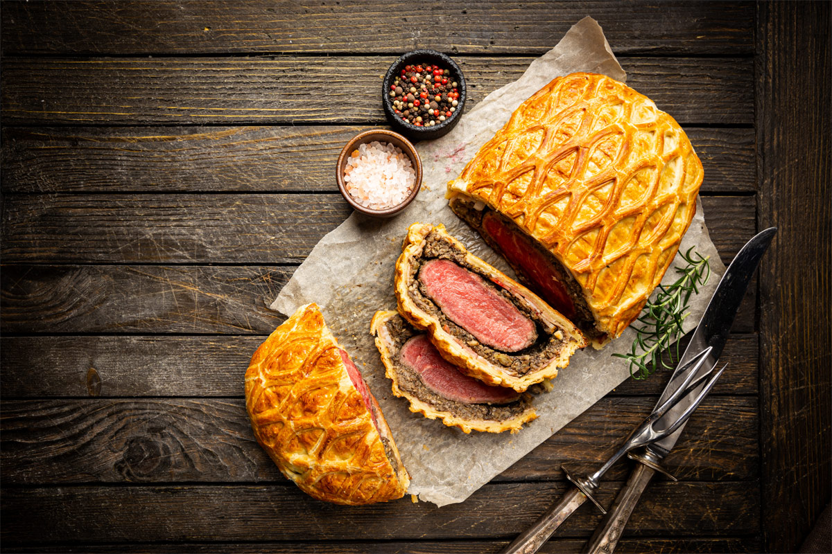 Beilagen Filet Wellington