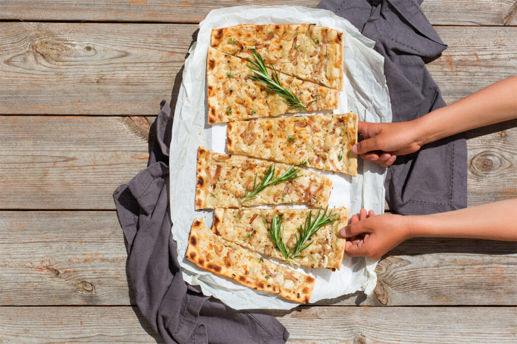 Flammkuchen glutenfrei