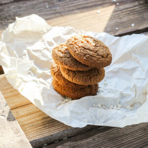 Haferflockenkekse ohne Zucker mit Apfelmus Rezept