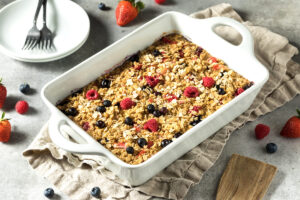 Baked Oats Rezept