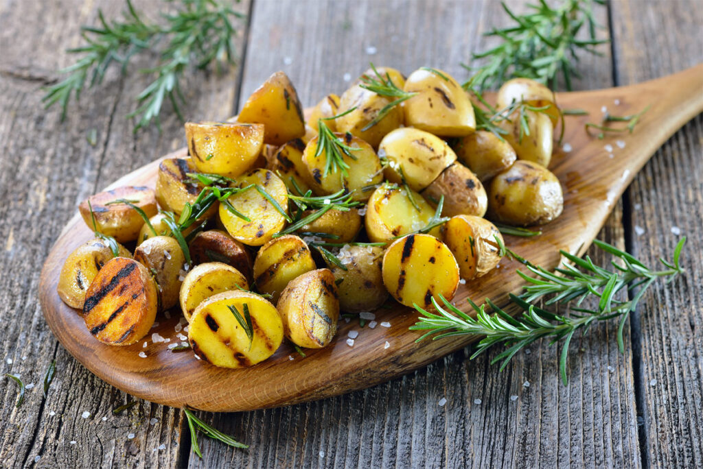 Gegrillte Kartoffeln